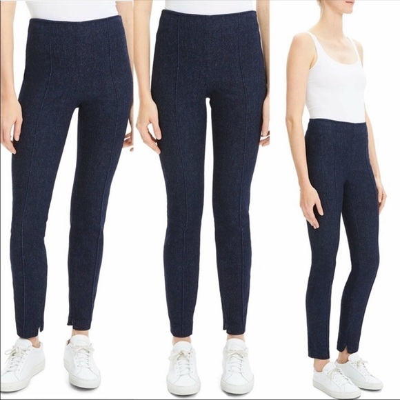 Theory Skinny Legging Indigo Denim 2 - Picture 1 of 4